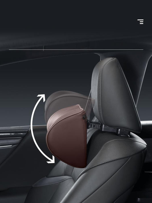 ALMOHADA CUERO CON SOPORTE PARA VEHICULO
