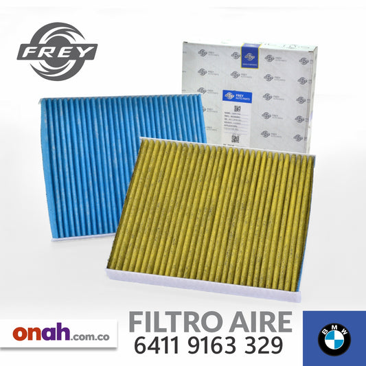 Frey - Filtro Aire Cabina - 6411 9163 329 - BMW