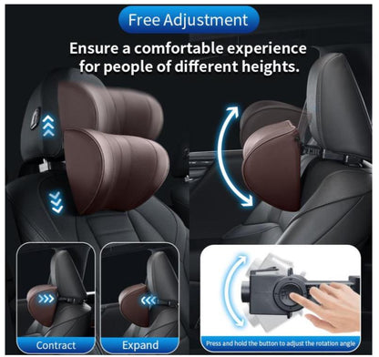 ALMOHADA CUERO CON SOPORTE PARA VEHICULO