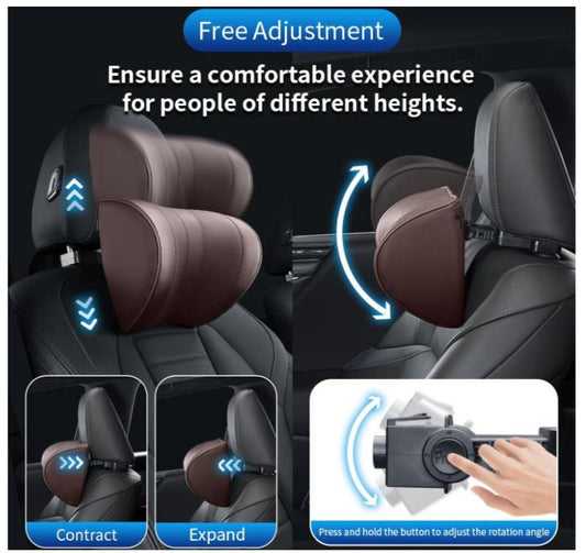 ALMOHADA CUERO CON SOPORTE PARA VEHICULO