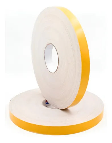 CINTA ONAH DOBLE FAZ ESPUMA 12 MMX 50 LINER AMARILLO