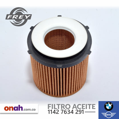 Frey - Filtro Aceite - 1142 7634 291 - BMW