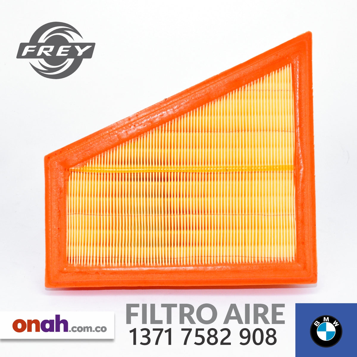 Frey - Filtro Aire Motor - 1371 7582 908 - BMW