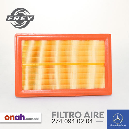 Frey - Filtro Aire Motor - 274 094 02 04 - MERCEDES-BENZ