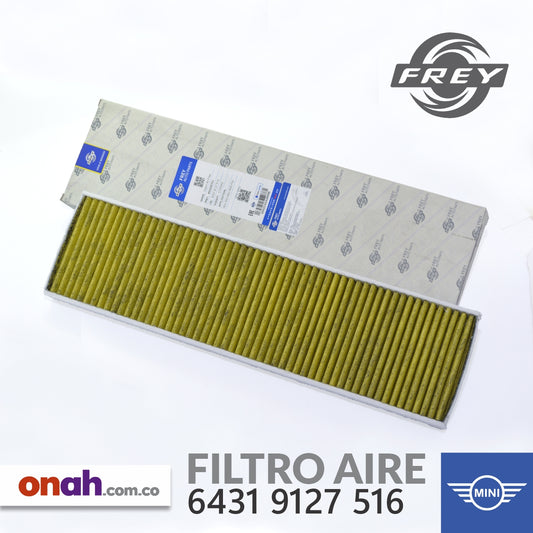 Frey - Filtro Aire Cabina - 6431 9127 516 - BMW / MINI