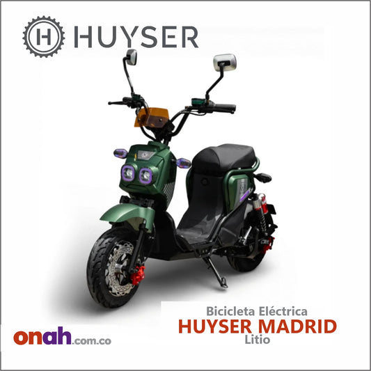 Bicicleta Eléctrica Huyser Madrid Litio