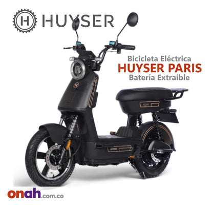 Bicicleta Eléctrica Huyser Paris - Batería Extraíble