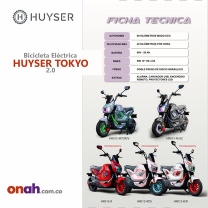 Bicicleta Eléctrica Huyser Tokyo 2.0