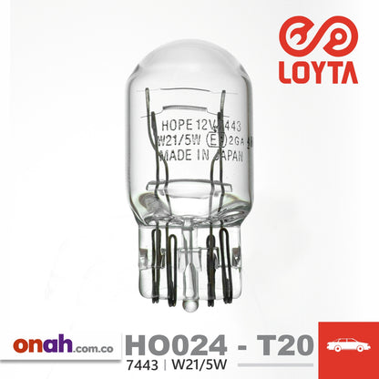 Bombillos LOYTA HOPE T20 Doble Filamento 12V 7443 W21/5W
