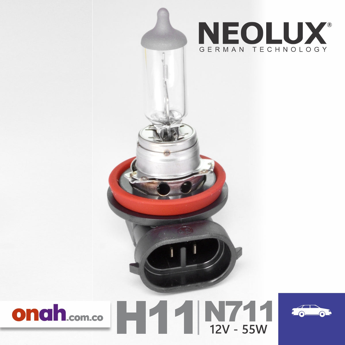 Bombillos Neolux Halogeno H11 N711 PGJ19-2 12V 55W