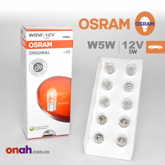 Bombillos Osram Halogeno 2825 12V W5W