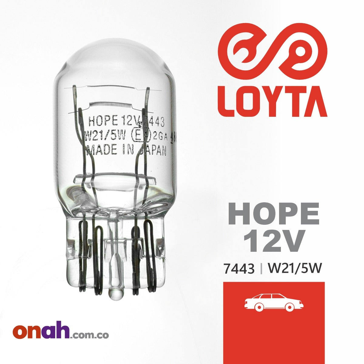 Bombillos LOYTA Halogeno 1034 12V 21 5W