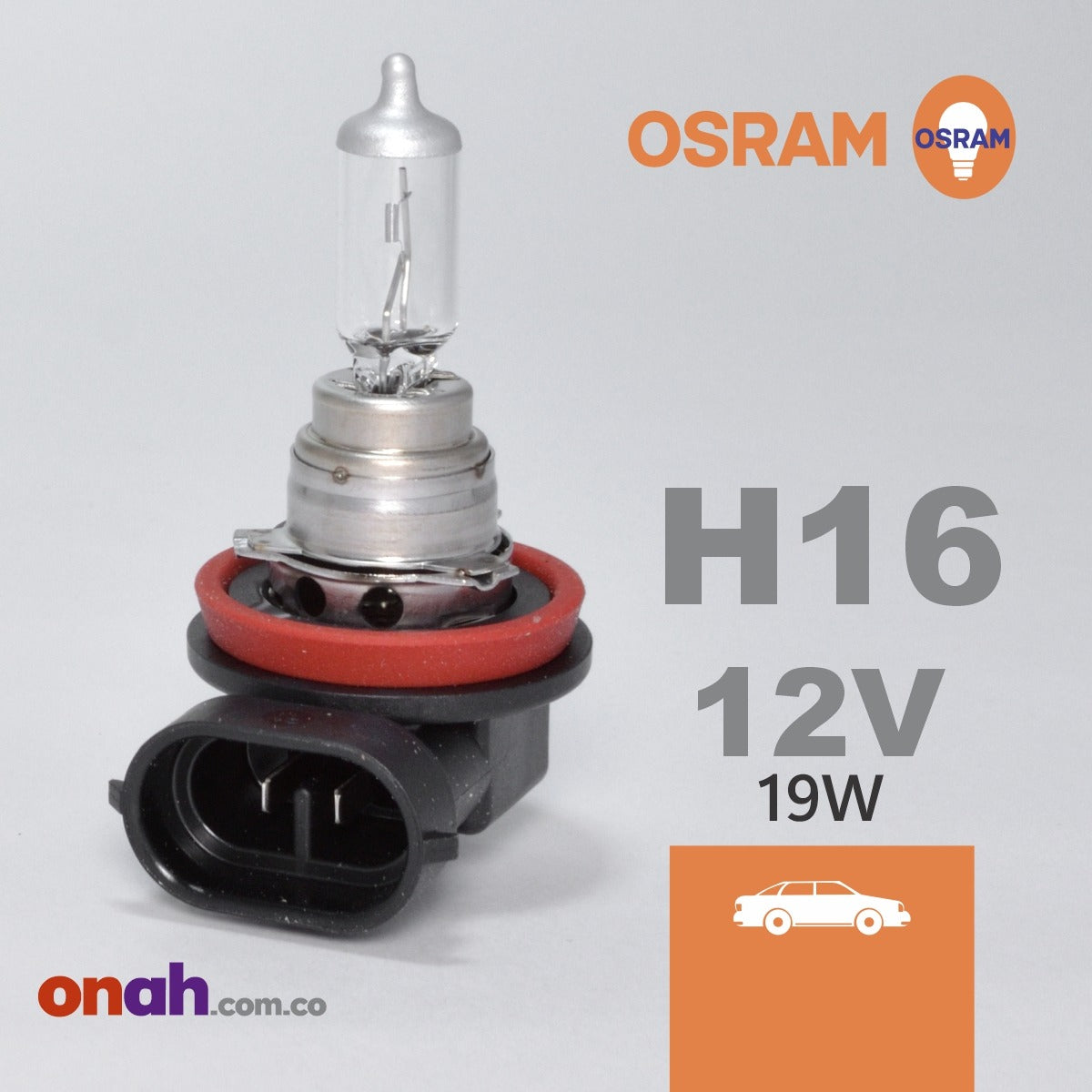 Bombillos Osram Halogeno H16 PGJ19-3 19W 12V