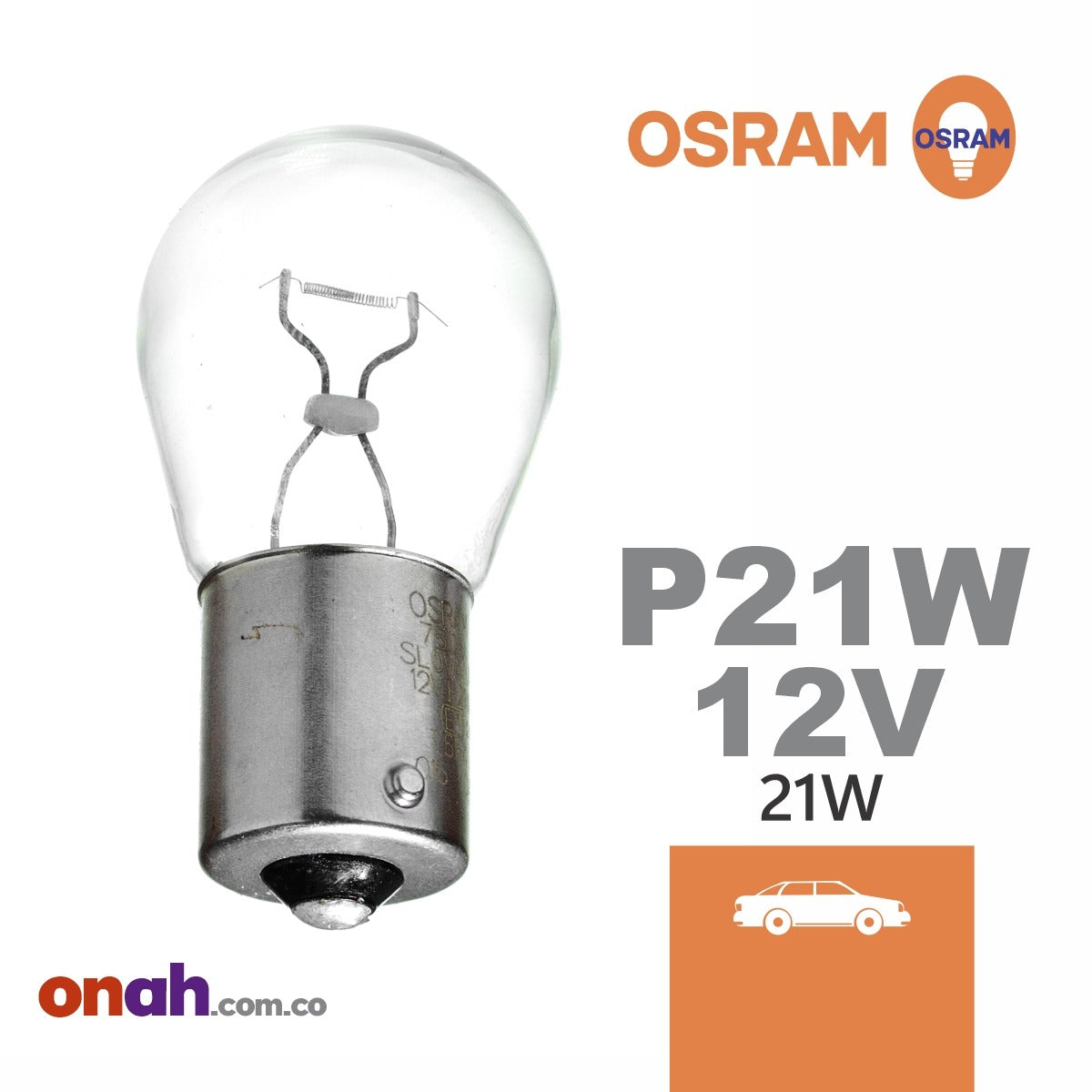 Bombillos Osram Halogeno 7506 12V 21W