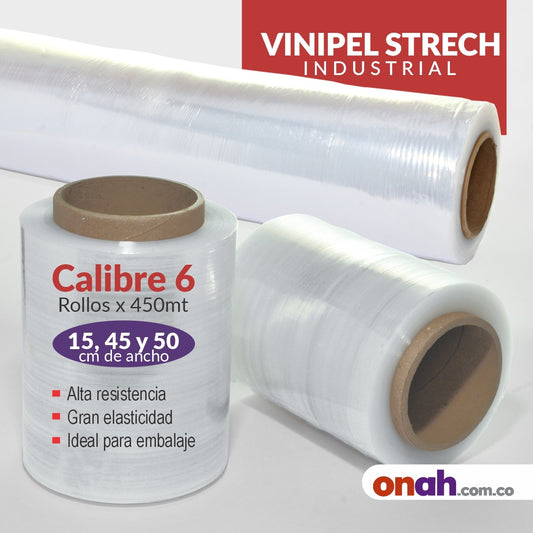 ONAH STRECH CALIBRE 6-45 CM X 450 M