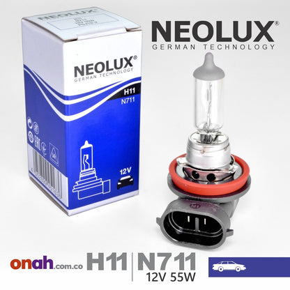 Bombillos Neolux Halogeno H11 N711 PGJ19-2 12V 55W